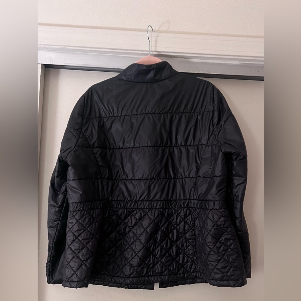 Torrid Black Quilted Jacket - Picture 2 of 5